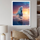 Coastal Horse Majesty Portrait - Horse Wall Decor