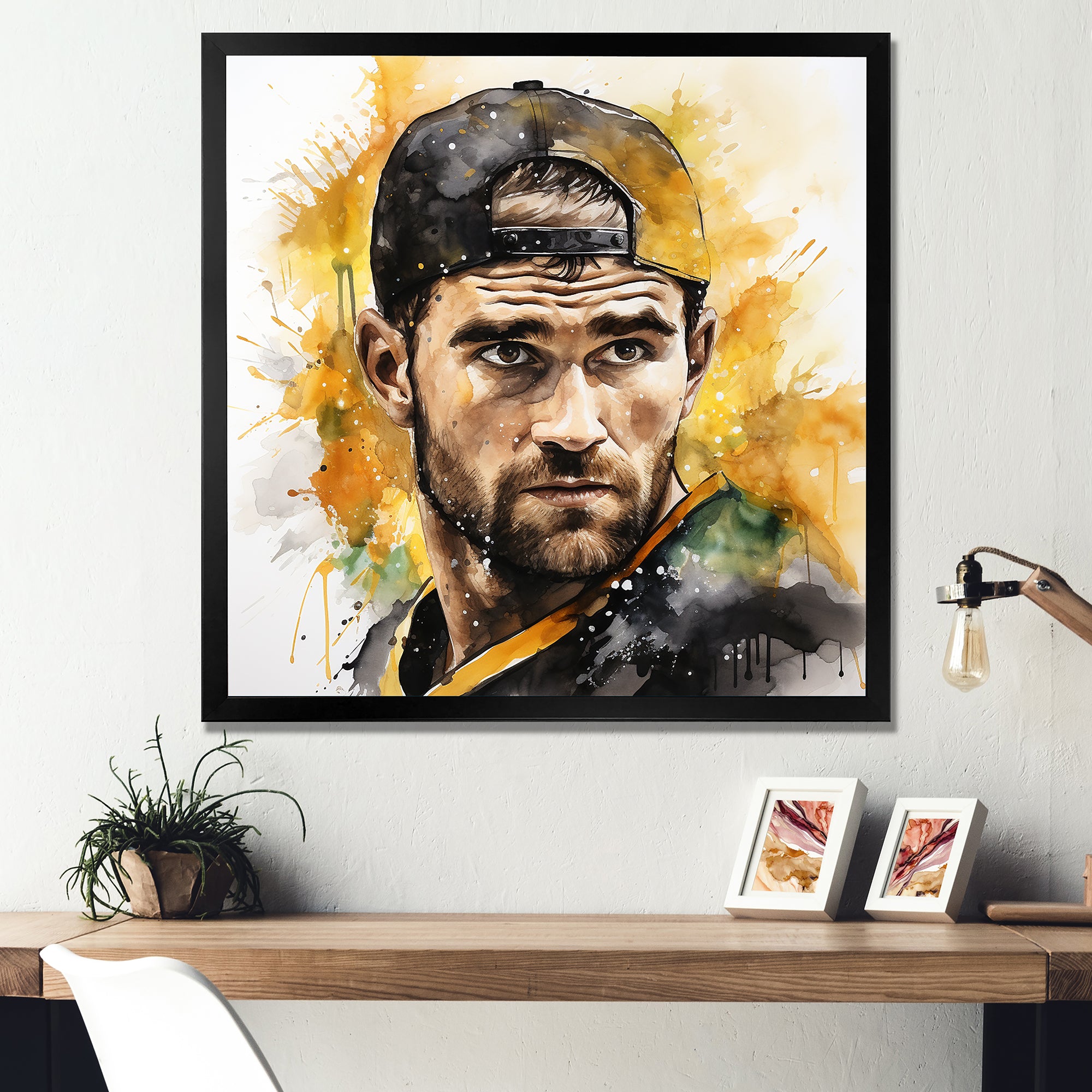 Boston Hockey Ice Legacy I - Sport Hockey Canvas Wall Art