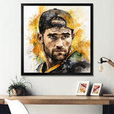 Boston Hockey Ice Legacy I - Sport Hockey Canvas Wall Art