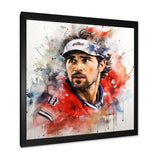 Hockey Champion Odyssey Portrait I - Sport Hockey Canvas Wall Art