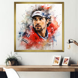 Hockey Champion Odyssey Portrait I - Sport Hockey Canvas Wall Art