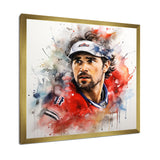 Hockey Champion Odyssey Portrait I - Sport Hockey Canvas Wall Art