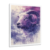 Purple Ram spirit Tranquility - Ram Home Decor Art