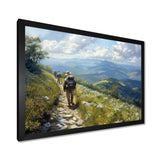 The Appalachian Mountain Trail Hike I - Hiking Canvas Wall Art
