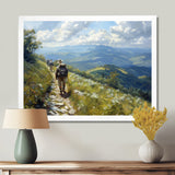 The Appalachian Mountain Trail Hike I - Hiking Canvas Wall Art