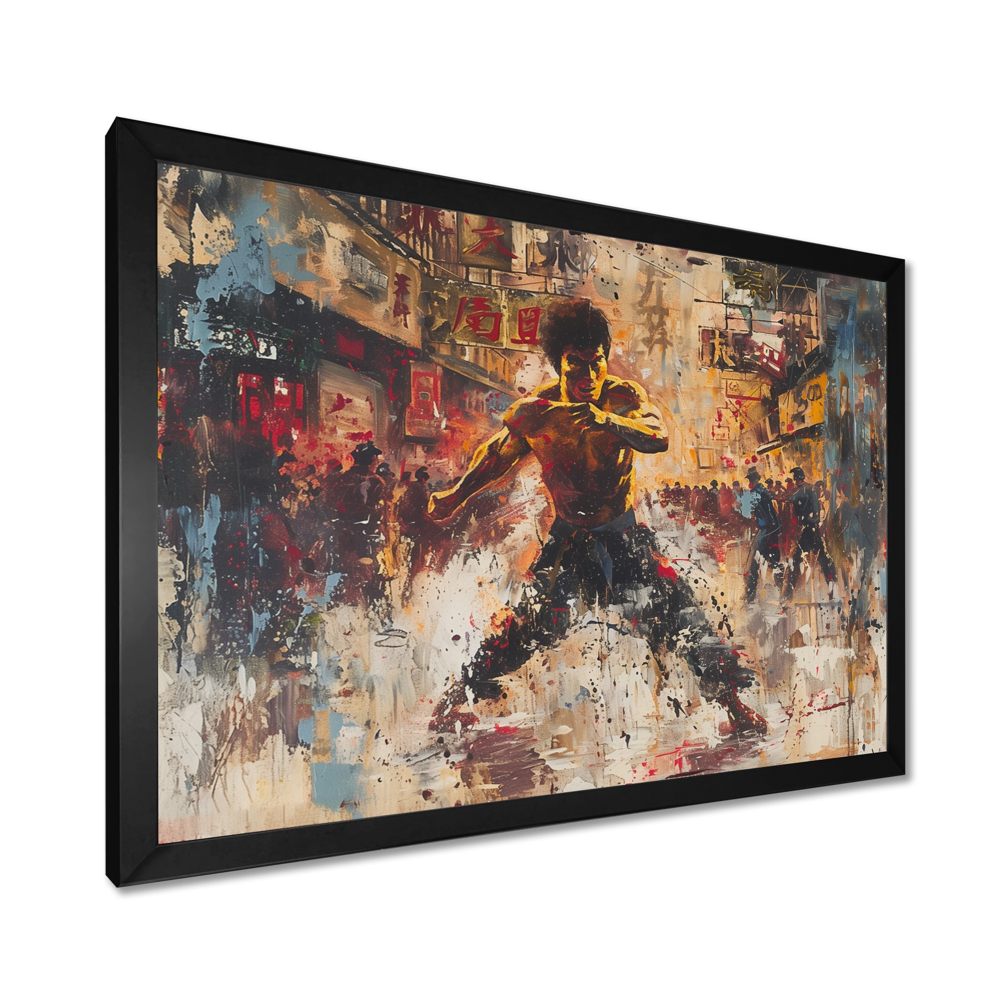 Bruce Lee's Influence Martial Arts - Martial Arts Canvas Wall Art