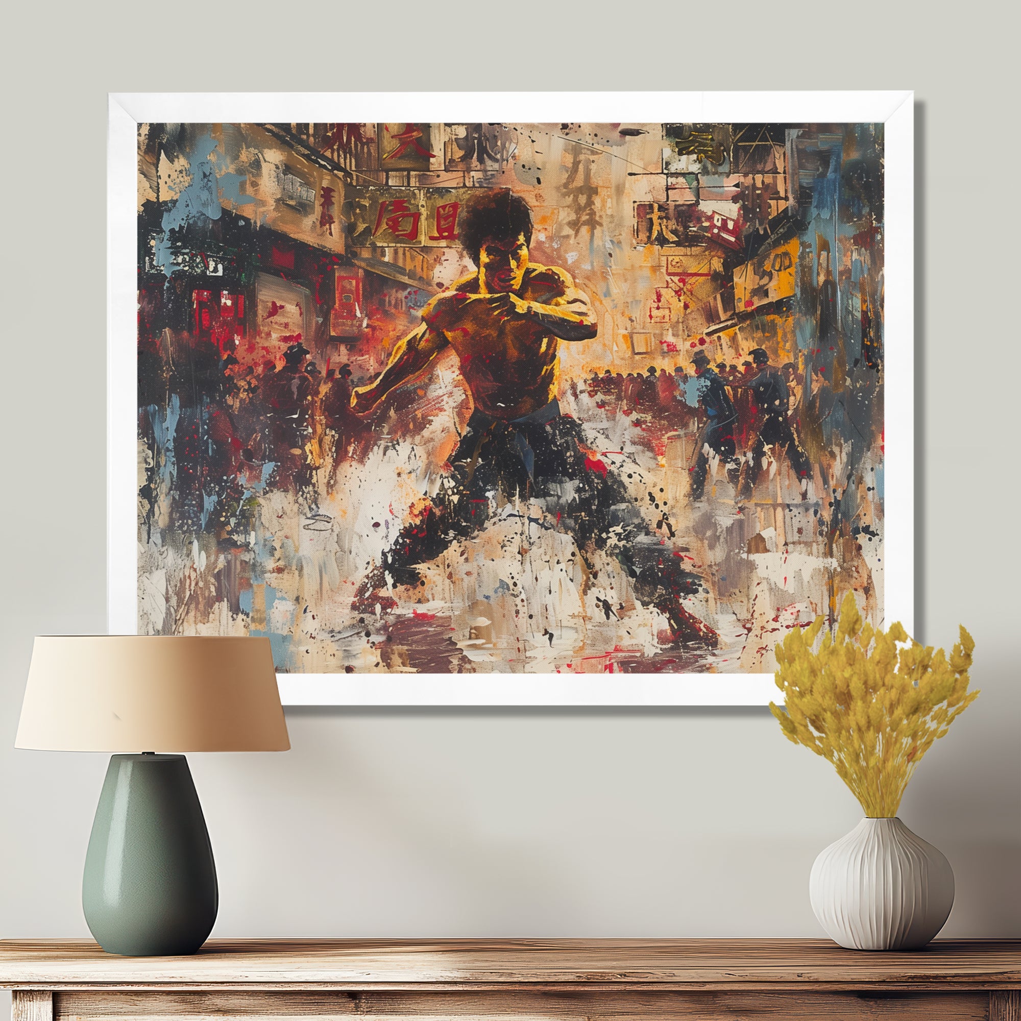 Bruce Lee's Influence Martial Arts - Martial Arts Canvas Wall Art