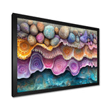 Pink And Blue Coral Oceans Edge Of Wonder - Coral Wall Art Prints