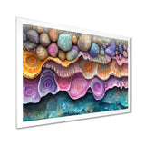 Pink And Blue Coral Oceans Edge Of Wonder - Coral Wall Art Prints