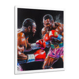 Red And Black Boxing Championship I - Sport Boxing Canvas Wall Art