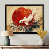White And Red Koi Fish Chinese Zodiac - Koi's Fish Bedroom Wall Art