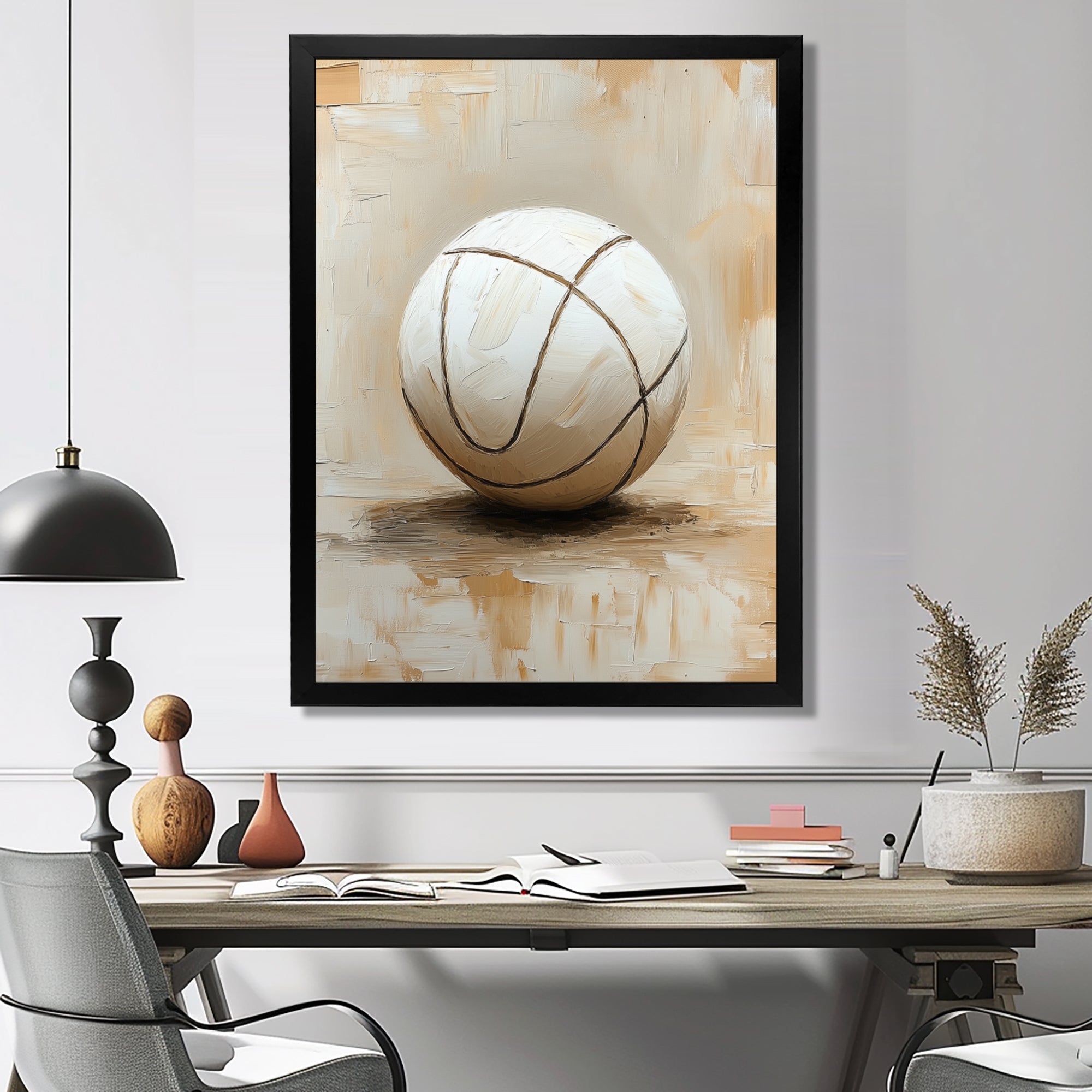 Volleyball Vibes - Volleyball Canvas Wall Art