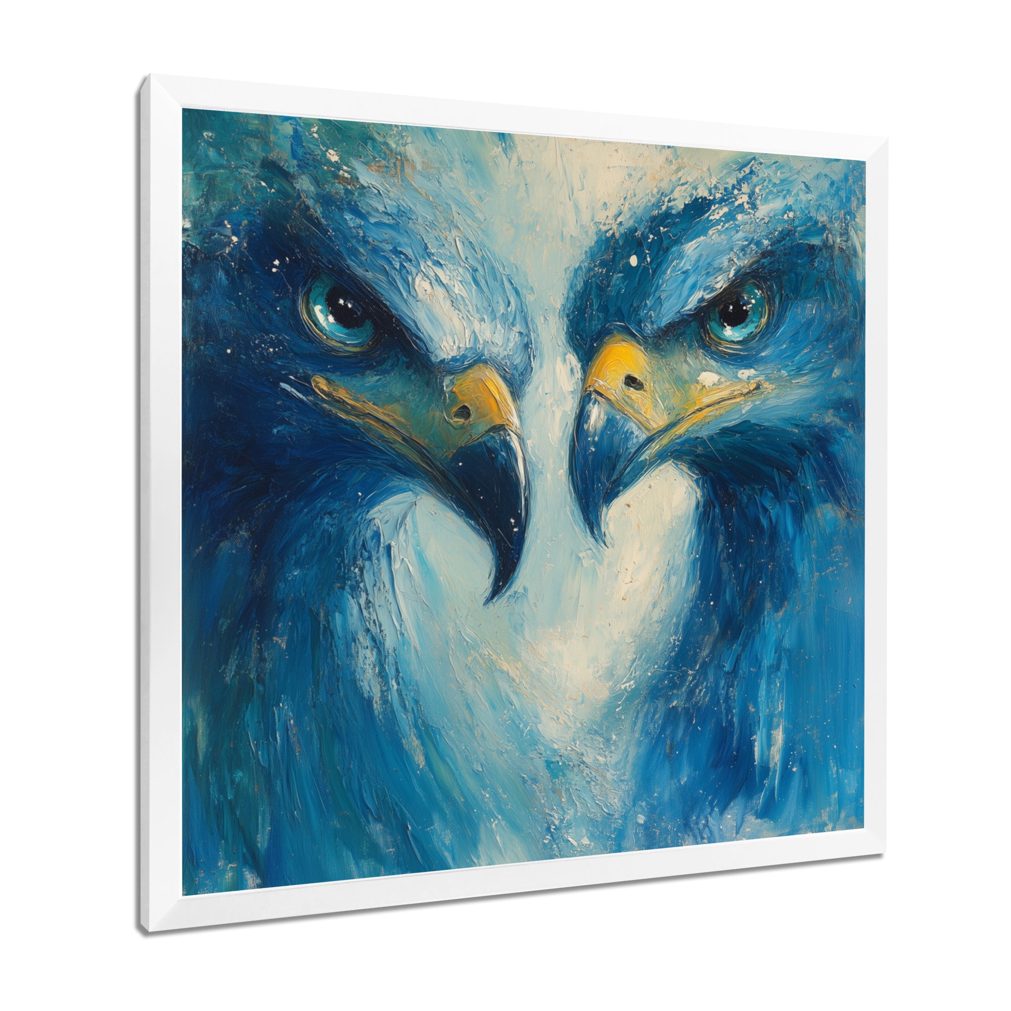 Blue Eagle Odins Eagles - Eagle Home Decor Art