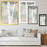 A Woodland Walk into the Forest IV Framed Print Matte White - 1.5" Width