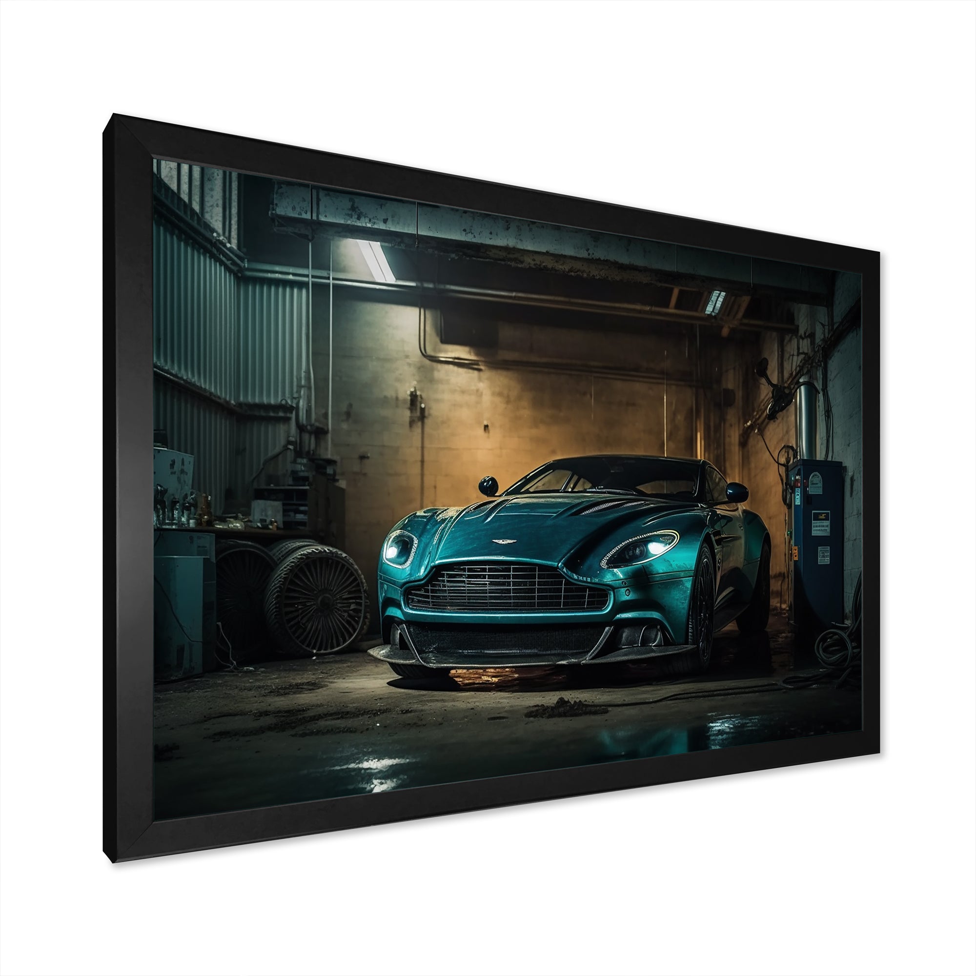Aston Exotic Car Photography - Cars Race Exotic Canvas Wall Art