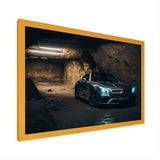 SL In Underground Garage - Car Exotic Canvas Wall Art