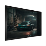 718 In Underground Garage - Car Exotic Canvas Wall Art