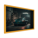 718 In Underground Garage - Car Exotic Canvas Wall Art