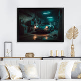 911 In Underground Garage - Car Exotic Canvas Wall Art