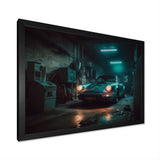 911 In Underground Garage - Car Exotic Canvas Wall Art