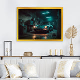 911 In Underground Garage - Car Exotic Canvas Wall Art