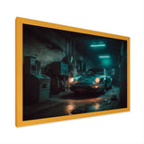 911 In Underground Garage - Car Exotic Canvas Wall Art