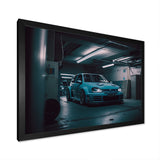 32R In Underground Garage - Car Exotic Canvas Wall Art