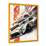 Tokyo Japan Driving Car I - Cars Drifting Japon Canvas Wall Art