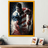 Hockey Playing On The Rink - Sport Hockey Canvas Wall Art