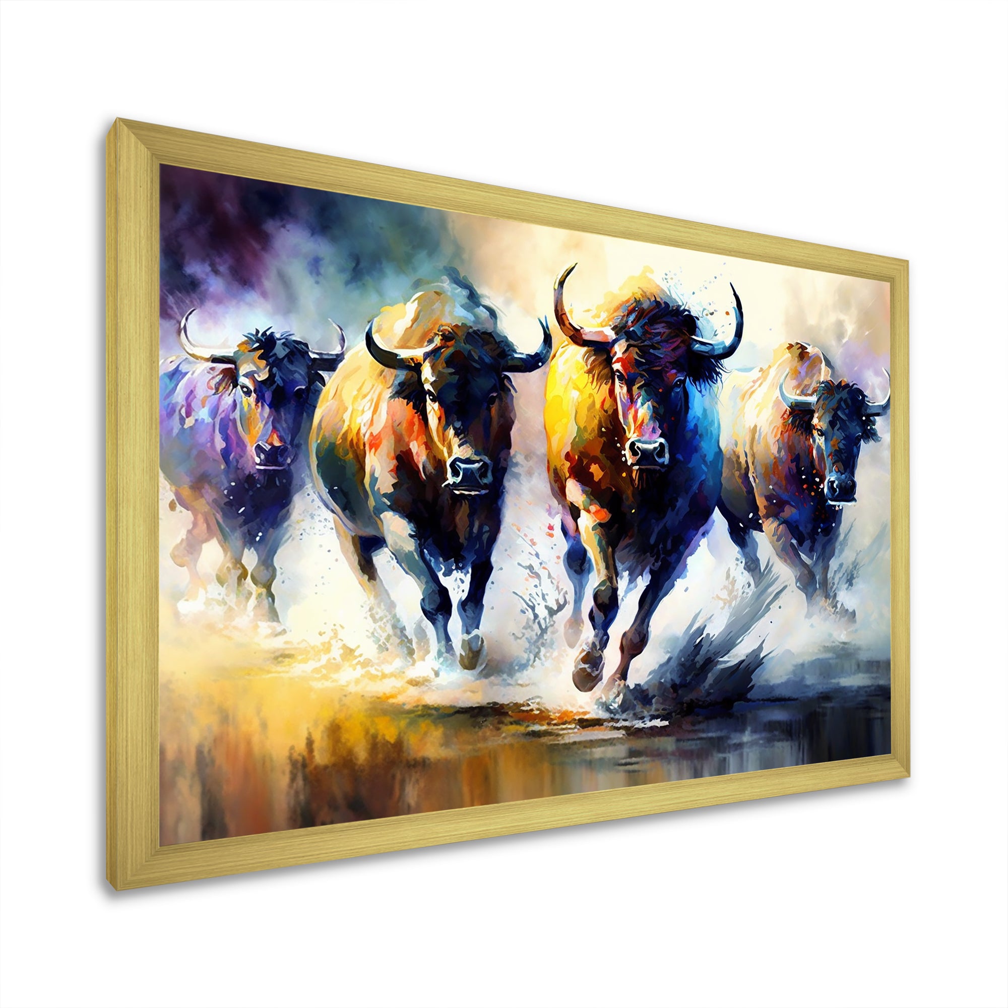 Buffalo's Running - Buffalo Wall Decor