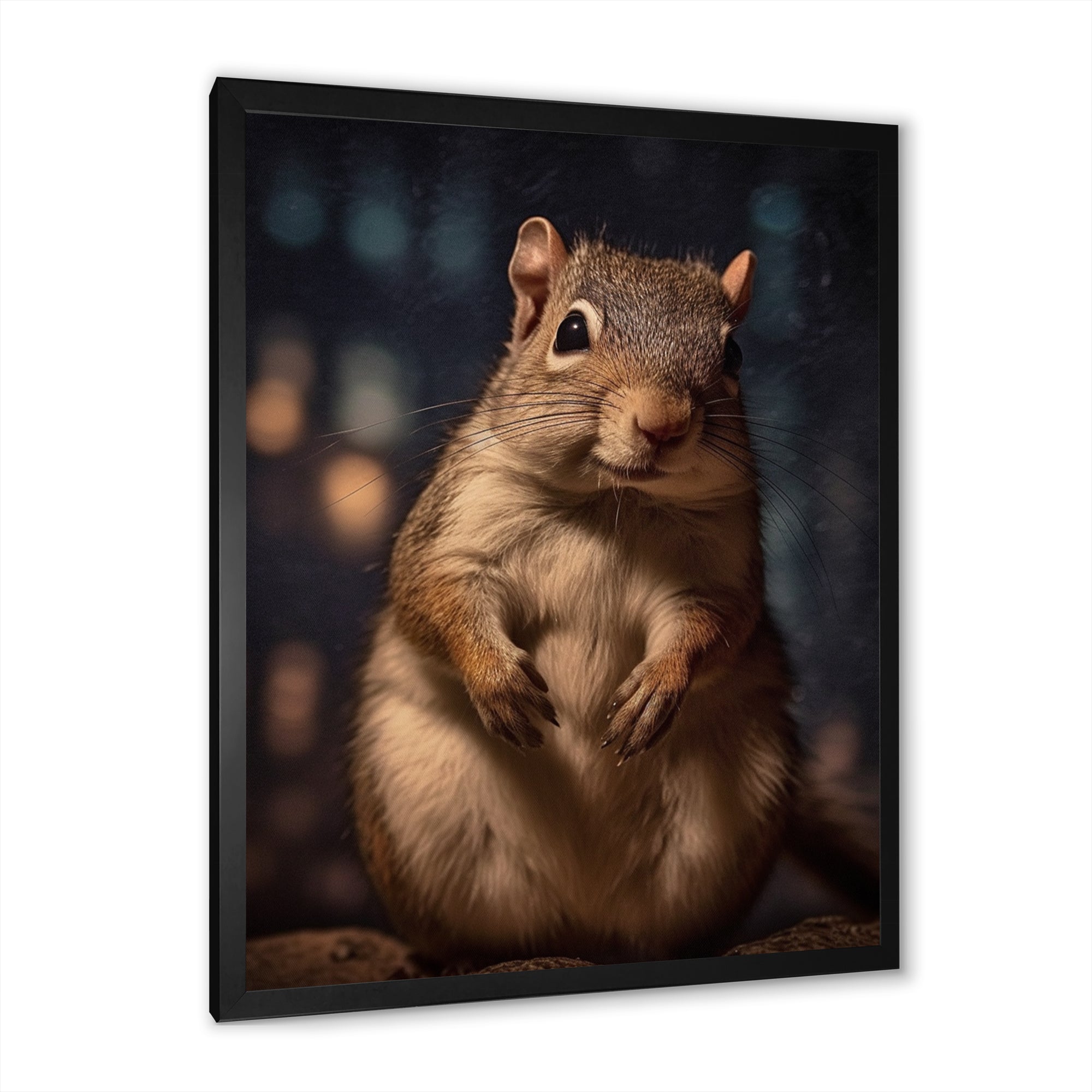 Brown Squirrel - Squirrel Home Decor Art