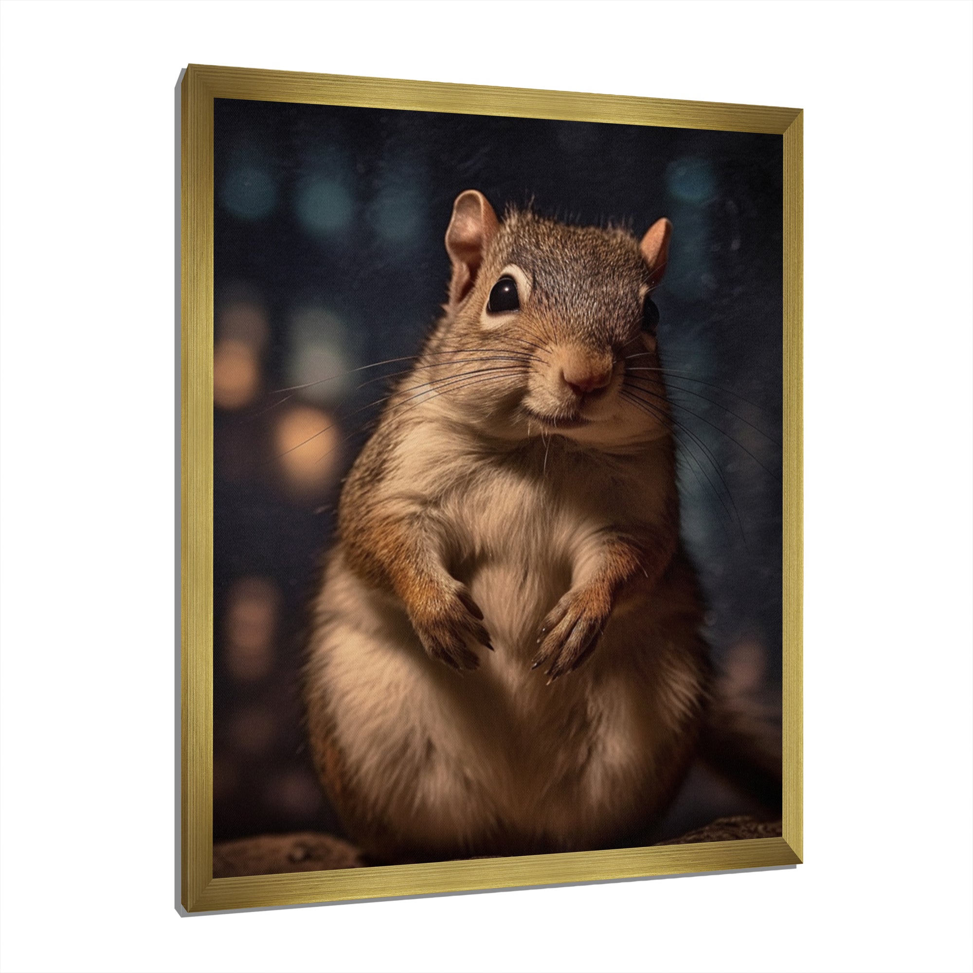 Brown Squirrel - Squirrel Home Decor Art