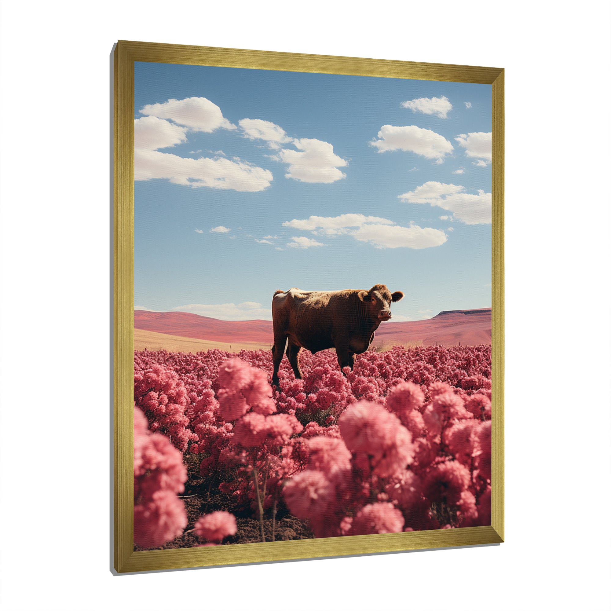 Cow Tranquil Fields - Cow Wall Decor