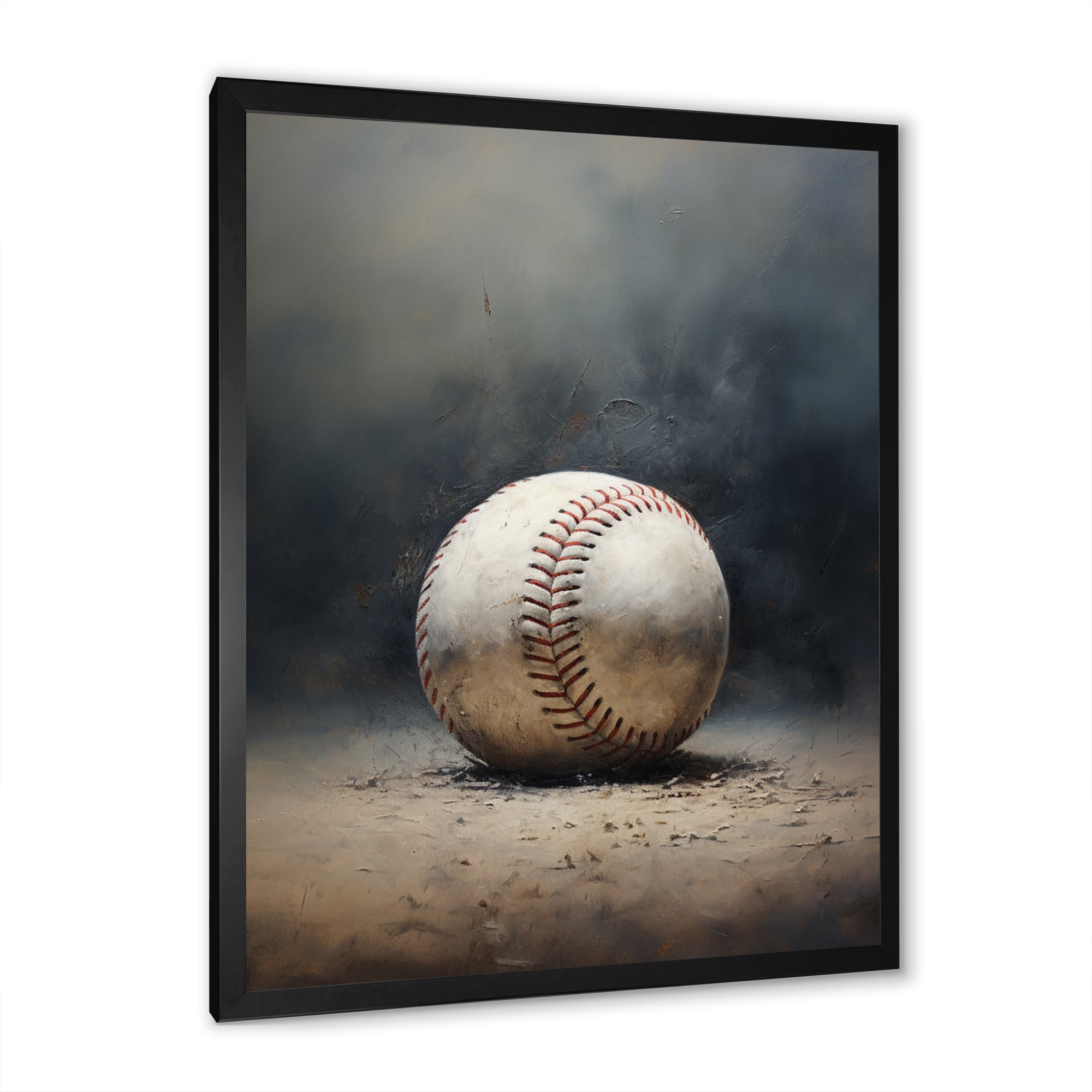 Baseball Subtle Strikeout - Sport Baseball Canvas Wall Art