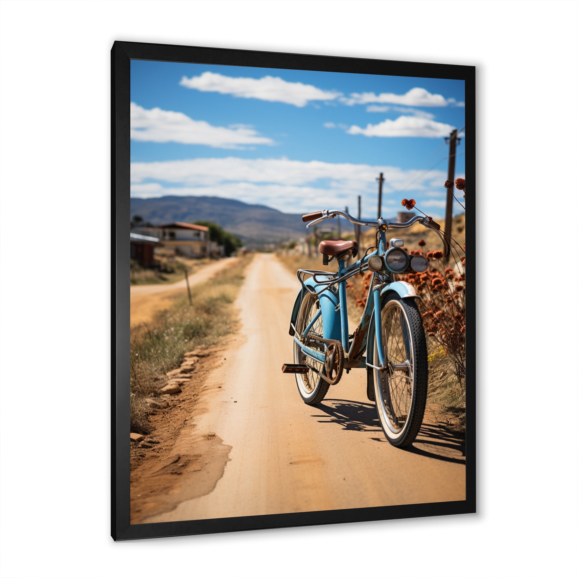 Bicycle Two wheeled Adventure - Bicycle Canvas Wall Art