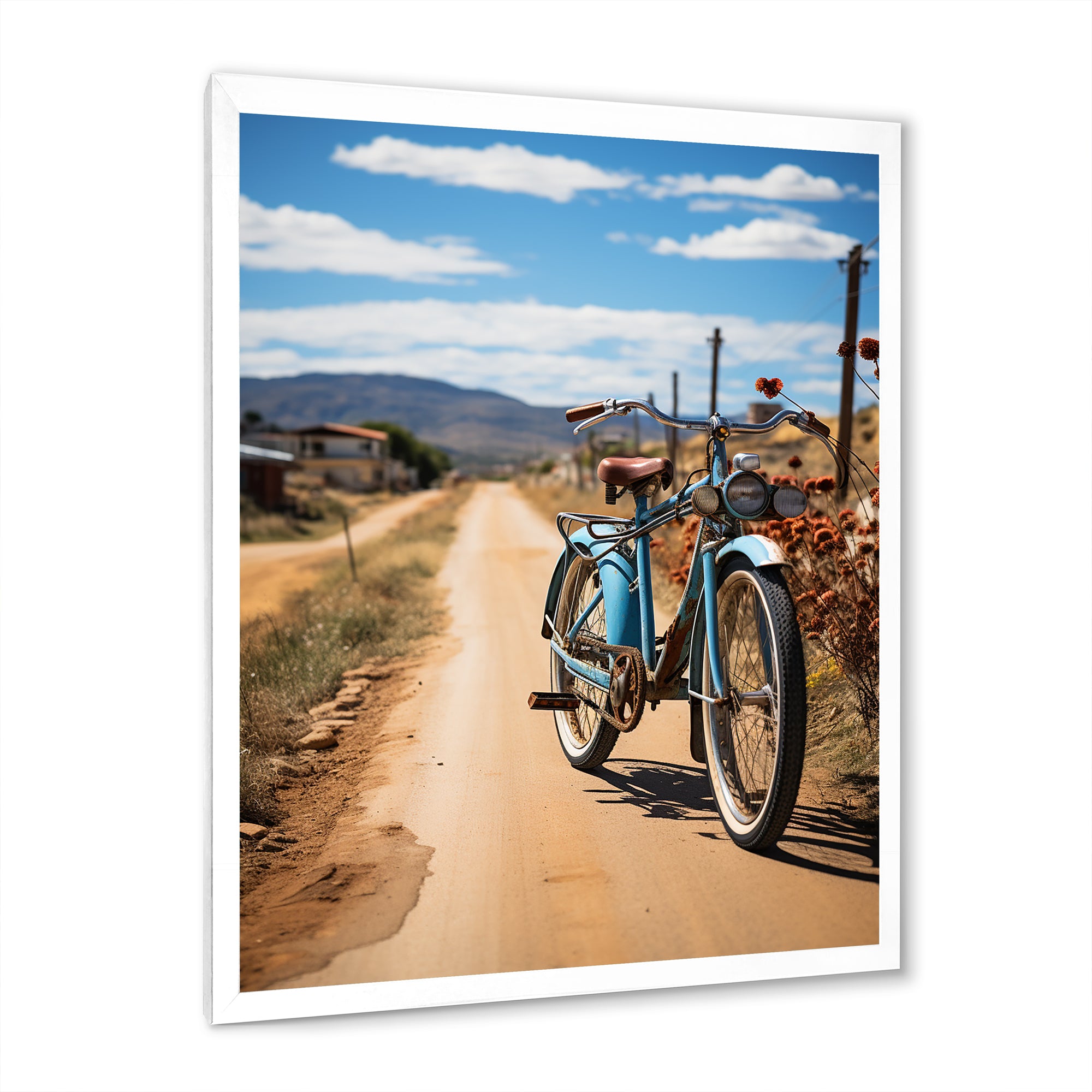 Bicycle Two wheeled Adventure - Bicycle Canvas Wall Art