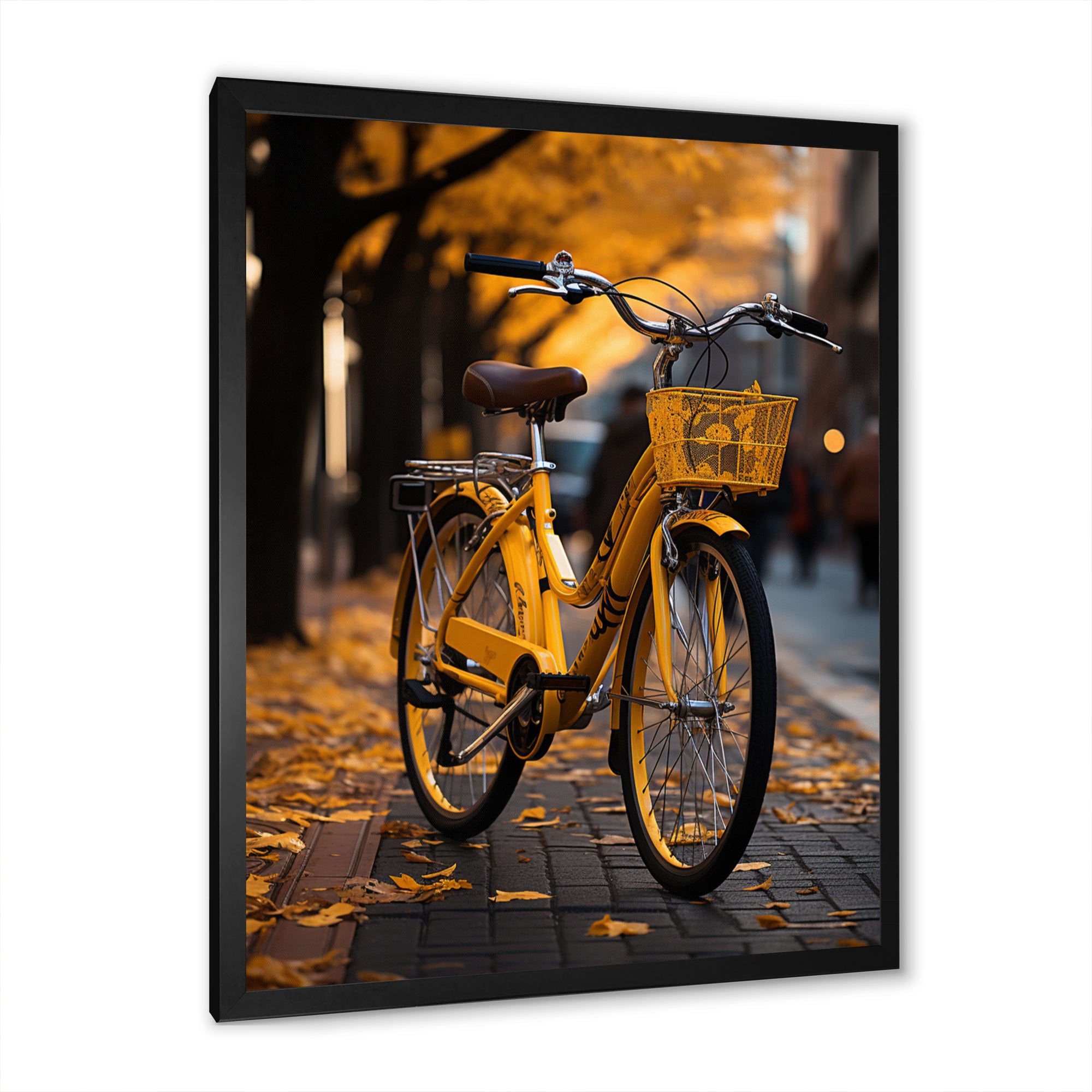 Bicycle Urban Rhythm I - Bicycle Canvas Wall Art