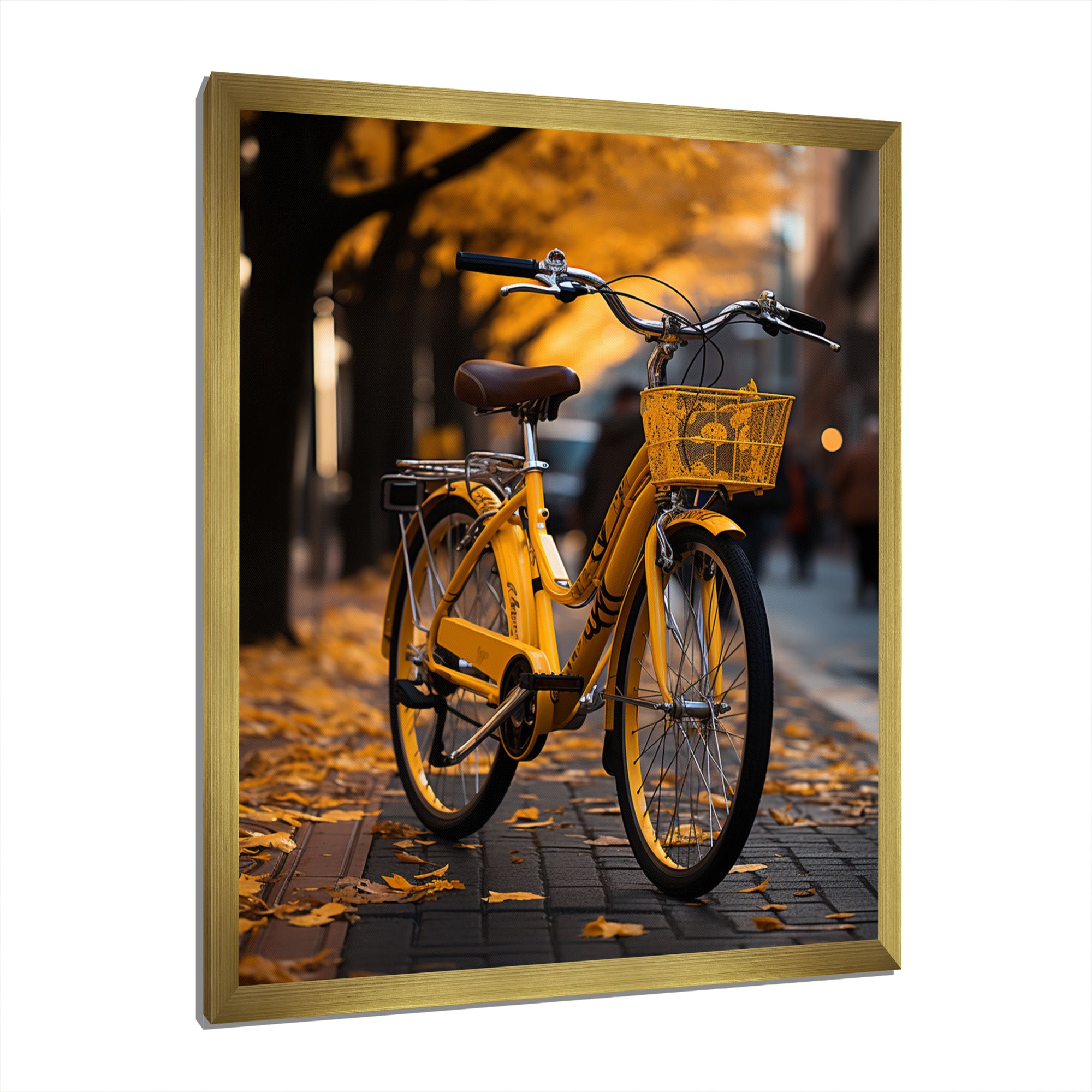 Bicycle Urban Rhythm I - Bicycle Canvas Wall Art