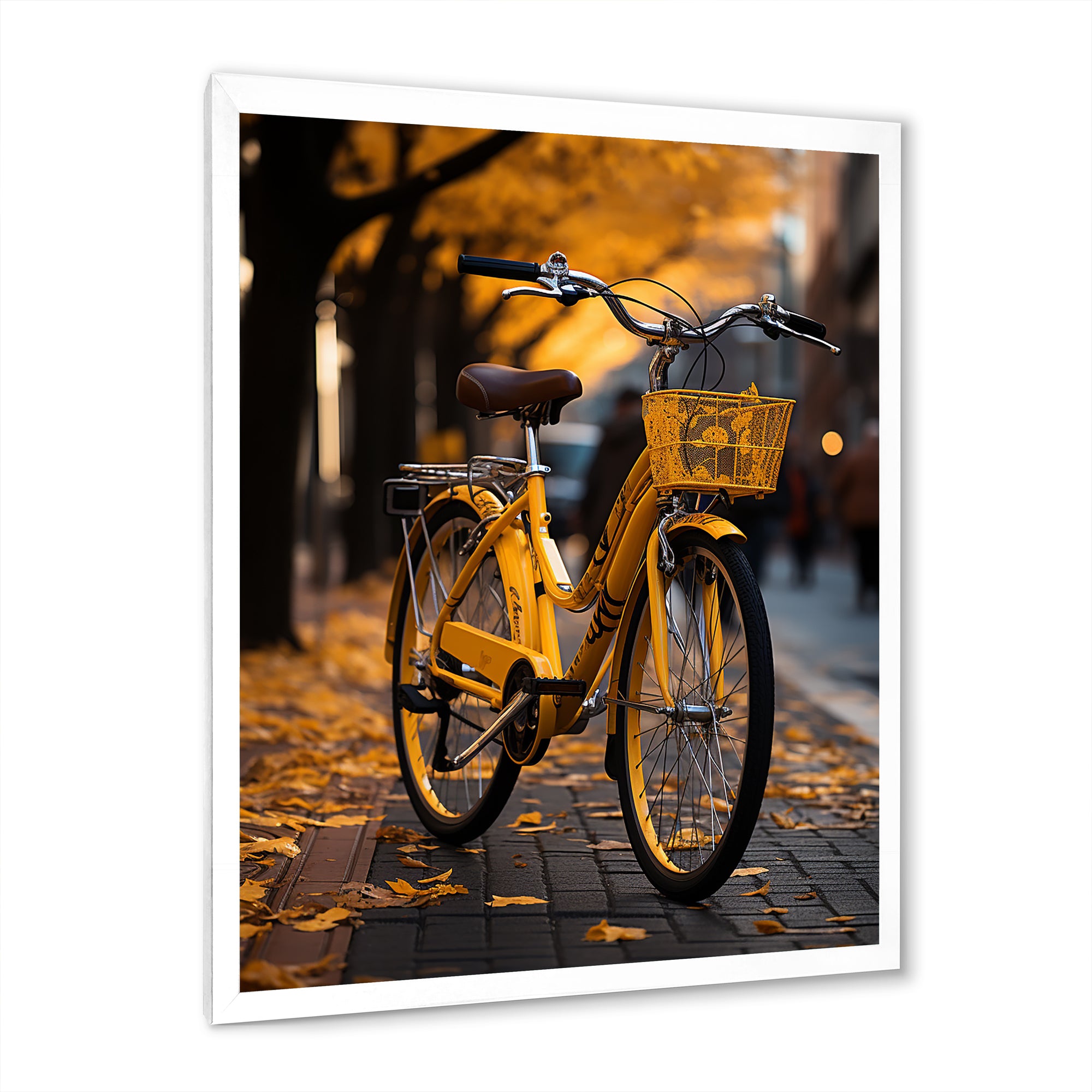 Bicycle Urban Rhythm I - Bicycle Canvas Wall Art