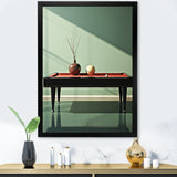 Billard Serene Strokes Minimalist - Billiards Canvas Wall Art
