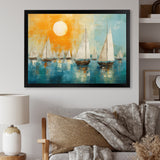 Boat Abstract Coastline I - Boat Canvas Wall Art