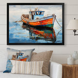 Fishing Boat Melodies I - Boat Canvas Wall Art