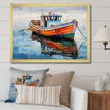 Fishing Boat Melodies I - Boat Canvas Wall Art