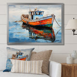 Fishing Boat Melodies I - Boat Canvas Wall Art