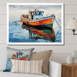 Fishing Boat Melodies I - Boat Canvas Wall Art