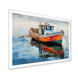Fishing Boat Melodies I - Boat Canvas Wall Art