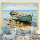 Boat Coastal Melodies - Boat Canvas Wall Art