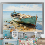 Boat Coastal Melodies - Boat Canvas Wall Art