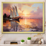 Sail Boat Dreamy Regatta I - Boat Canvas Wall Art