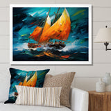 Boat Maritime Fusion - Boat Canvas Wall Art